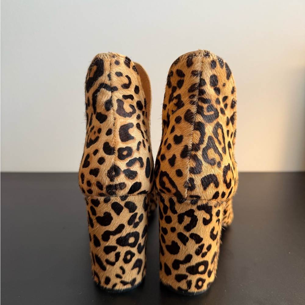 🐆 Steve Madden Leopard Print Ankle Boots 🐆 - Picture 2 of 5